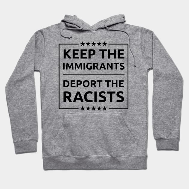 IMMIGRANTS LIVES MATTER Hoodie by LAVA-ROMA-NOVA